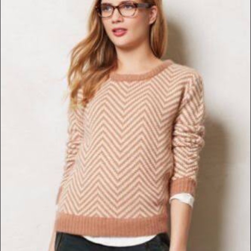 Ganni Chevron Sweater
